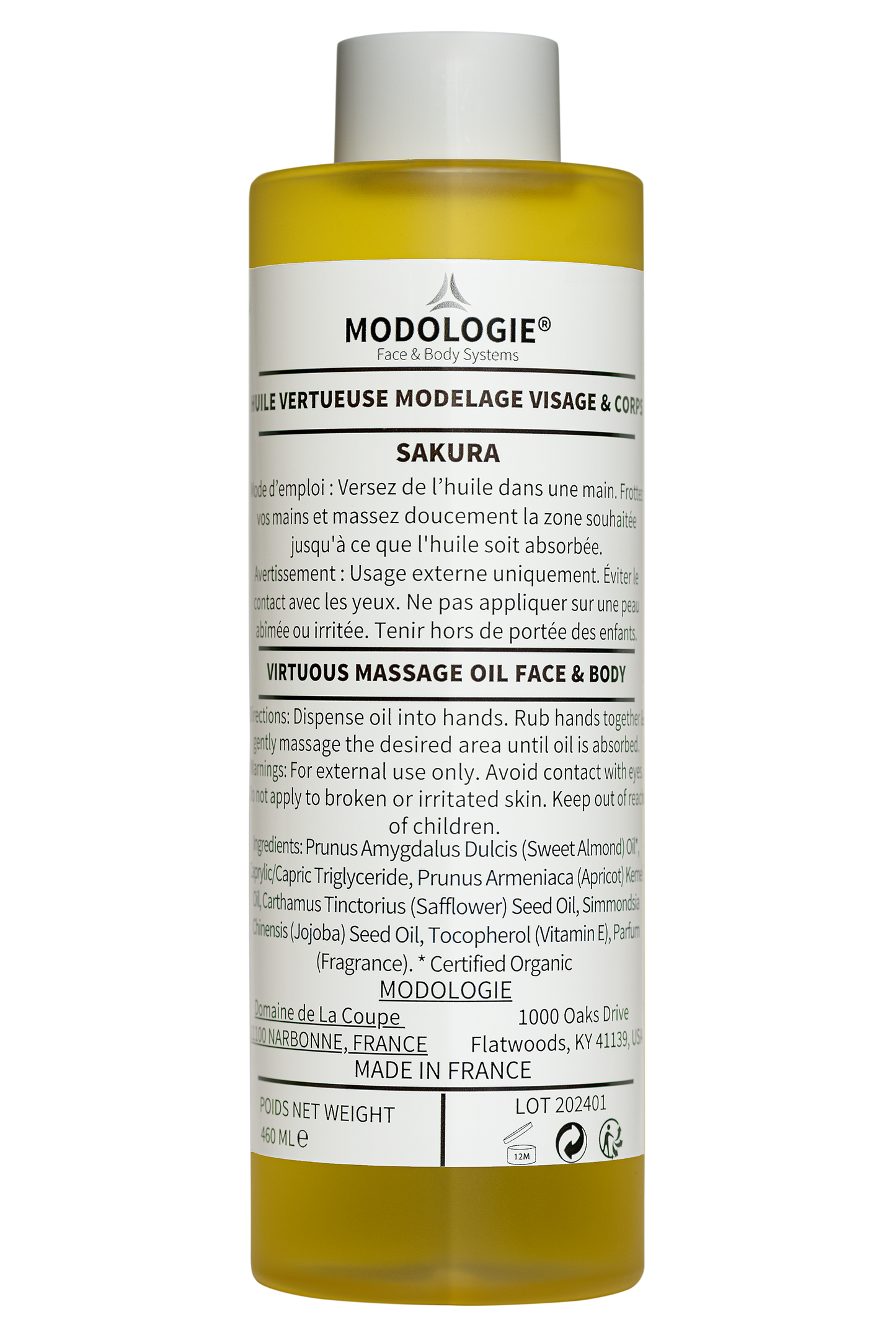Photo du produit Modologie Huile Sakura 